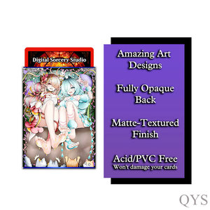 Fundas Protectoras para Cartas Coleccionables QYS con Diseño de Anime Personalizado, 62x89mm - Product Image 6