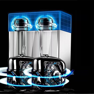 Vitrine verticale commerciale pour <span class=keywords><strong>viande</strong></span>, design suspendu, avec équipement <span class=keywords><strong>de</strong></span> réfrigération, congélateur sécurisé pour <span class=keywords><strong>viande</strong></span> fraîche, présentoir <span class=keywords><strong>de</strong></span> produits frais - Product Image 5