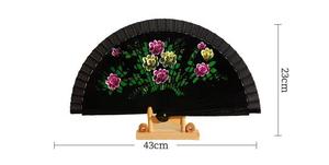 Abanico Español Pintado a Mano en Madera para Decoración Personalizada y Recuerdos de Boda para Regalos a los Invitados - Product Image 6