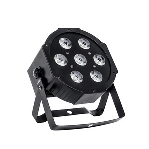 Iluminación DMX Personalizable, Luz Plana LED RGBWA de 7x15w - Product Image 1
