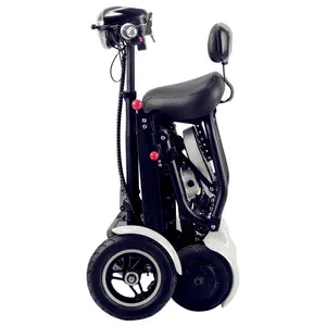 Scooter elétrica dobrável pequena e barata resistente e bem construída