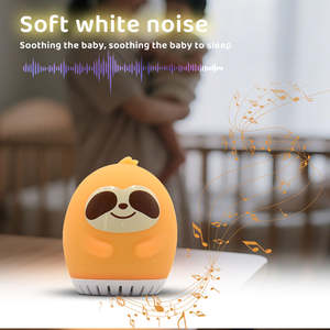 Mini machine à bruit blanc pour chambre à coucher, appareil de relaxation, sons pour le sommeil, haut-parleur, veilleuse - Product Image 6