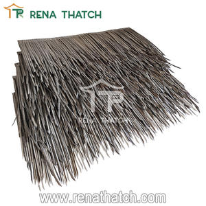 Chaume artificielle imperméable Hotsale matériau de couverture paille synthétique herbe de blé chaume - Product Image 3