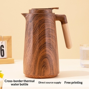 กระติกน้ำสุญญากาศแบบพกพา รักษาอุณหภูมิได้นาน 12-24 ชั่วโมง ความจุขนาดใหญ่ ดีไซน์ทันสมัยเรียบง่าย สำหรับใช้ในบ้านและสำนักงาน - Product Image 3