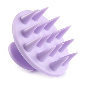 Brosse à cheveux en silicone avec logo personnalisé, outil multifonctionnel <span class=keywords><strong>de</strong></span> nettoyage pour le <span class=keywords><strong>bain</strong></span> et le lavage des cheveux, brosse <span class=keywords><strong>de</strong></span> massage pour la tête pour un usage domestique - Product Image 2