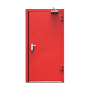 Pánico Compra Exterior Aprobado 3 horas Puertas resistentes al fuego de metal de núcleo hueco resistentes al fuego para sala de datos - Product Image 4