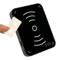 Lecteur de cartes intelligentes de précision à champ proche compatible USB Type C ISO18000-6C EPC C1G2, encodeur RFID de bureau