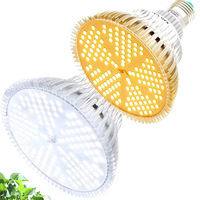 Ampoule de plante 150 LED E26/E27 Socket Grow Lamp pour plantes d'intérieur Hydroponique Garden Greenhouse Succulent Veg Flower