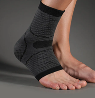 Manchons de soutien de cheville en coton et nylon, protection sportive, élastique, compression, respirant, tricoté