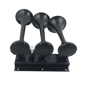 Bocina de Aire Universal Súper Potente de 110-120dB, 12V, <span class=keywords><strong>Trompeta</strong></span> Única con Compresor, Impermeable, para Camiones, Autos, SUV y Automóviles - Product Image 1