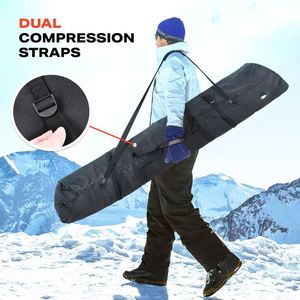 Ski Snowboard Sleeve Cover Case Snowboard Bag Protection <b>Suitcase</b> Dumpling Skin Shoulder Bag Outdoor <b>Hard</b> <b>Shell</b> Lightweight - Product Image 2