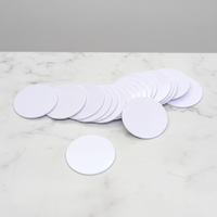 RZX Offre Spéciale – Jetons RFID NFC PVC ronds personnalisables (20mm, 23mm, 25mm, 26mm, 29mm, 30mm) – Mini Cartes Intelligentes RFID