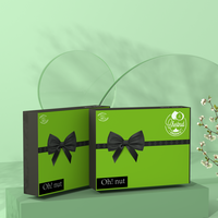 Vente en gros de boîtes imprimées personnalisées pour aliments, cadeau, noix, emballage de cadeau en carton de luxe, boîte d'emballage à l'encre de soja pour noix, fruits secs