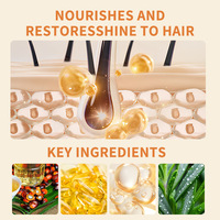 Huile de Batana et Huile de Jojoba pour Soins Capillaires - Parfum Longue Durée, Hydratante, Nourrissante, Améliore les Frisotis pour Tous Types de Cheveux