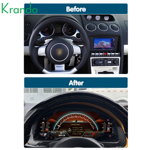 Tableau de bord numérique Krando 12,3 pouces pour Lamborghini Gallardo 2004 - 2014, écran LCD, système LINUX, Plug and Play - Product Image 4