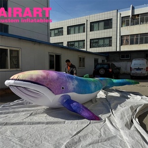 ลูกโป่งรูป<span class=keywords><strong>ปลาวาฬ</strong></span>ขนาดใหญ่เป่าลมรูปปลา<span class=keywords><strong>วาฬ</strong></span>สำหรับตกแต่งบ้าน - Product Image 1