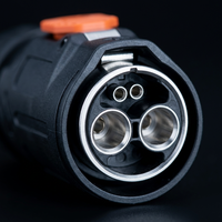 Connecteur étanche IP67 en nylon UL94-V0 MJ32, 300V 600V, 2-5 broches, femelle et mâle, pour systèmes de stockage d'énergie