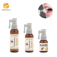 Semprotan Mulut Propolis Tanpa Alkohol Rasa Blueberry dari Pabrik Makanan Sehat BEEHALL
