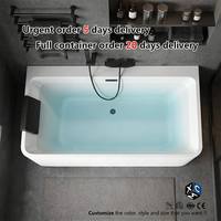 Baignoire autoportante ovale moderne pour, vente en gros d'usine, usage domestique, salle de bain, hôtel, projet villa