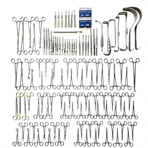 Juego de Instrumentos de Cirugía General Avanzada, Herramientas Médicas Completas con Retractores, Pinzas y Tijeras para Clínicas y Hospitales - Product Image 1