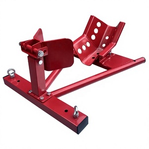 Soporte de Motocicleta Ajustable de Acero, con Protección Contra la Corrosión, Diseño Desmontable para Ruedas de 16"-21", Abrazadera para Ruedas de Motocicleta - Product Image 1