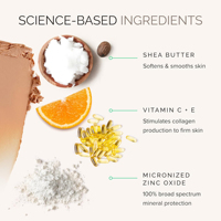 Crème solaire teintée naturelle végane SPF 40 en stick, légère et hydratante, protection UVA UVB, vente en gros