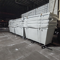 Meilleure vente Benne à ordures standard haute durabilité à grande échelle en acier robuste Benne à ordures pour la gestion des déchets ASTM