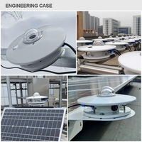 YUNFEI YF-TBQ Station d'énergie photovoltaïque, transmetteur d'irradiation RS485, instrument d'analyse, pyranomètre, détecteur de rayonnement solaire