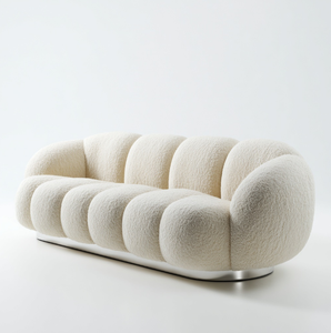 Canapé d'angle carré en bois massif rembourré en noyer noir, style moderne minimaliste haut de gamme, luxe léger créatif, ensemble pour salon et hôtel - Product Image 3