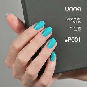 Collection Néon Vibrante UNNA Sans HEMA Sans TPO Fraîcheur Éclatante Brillance Lumineuse Vernis Gel Couleurs Vert Bleu Jaune Violet - Product Image 6