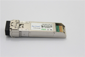 โมดูลไฟเบอร์ออปติกแบบ Single Mode TSFP+-10G-LR TOP-TRANS TSFP+-10G-LR 10G LR SFP+ 1310nm 10km SMF LC DDM  สำหรับสายไฟเบอร์แบบ Single Mode ระยะ 10 กม. ความยาวคลื่น 1310 นาโนเมตร ชนิด SMF หัวต่อ LC พร้อมระบบ DDM - Product Image 1