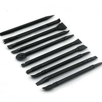 10 pièces outil de levier d'ouverture universel Kit de spudger de pied de biche en plastique pour téléphone portable et ordinateur bricolage réparation démontage outils d'ouverture