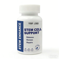 Complément alimentaire naturel à base d'extrait de spiruline pour la santé cellulaire, en capsules, pour adultes, avec soutien immunitaire, marque privée
