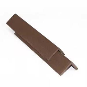 SHENGCHENG Waterproof Wpc Accessories Covering Edge Cover Decking Skirting External Corner Trim - Product Image 2