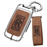Étui de clé de voiture en alliage de zinc de qualité supérieure et élégant pour la nouvelle version des Rolls-Royce Cullinan, Phantom, Ghost, Wraith et Dawn.