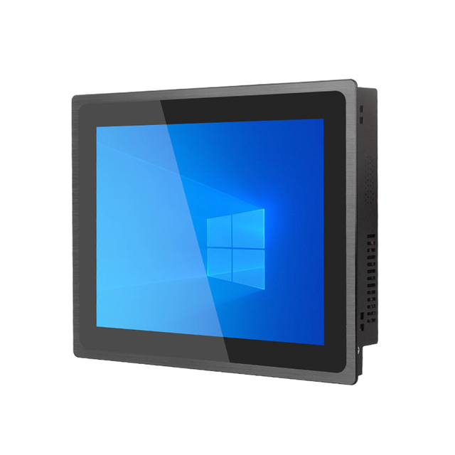10.4'' 12.1'' 10'' Touch Screen TFT Capacitive Resistive IP65 Front Waterproof 3mm CNC Embedded Industrial Touch Panel Monitor