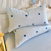 Parure de draps de luxe neuve, imprimée, douce et confortable, quatre pièces, avec housse de couette imprimée