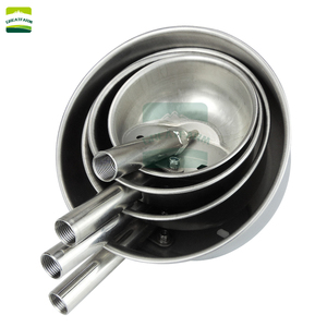 Nuovo commercio all'ingrosso di fabbrica durevole in acciaio inox rotondo automatico ciotola galleggiante acqua ciotola per suini bevitori di animali - Product Image 3