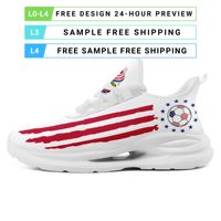 Chaussures de course respirantes en maille avec amorti, personnalisables avec logo OEM/ODM, pour événements de football aux États-Unis 2026 – Vente en gros
