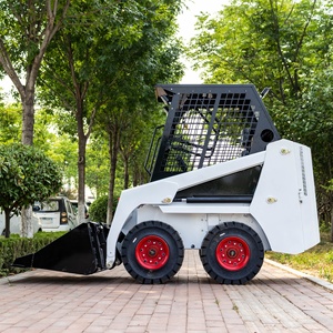 Minicargadora multifuncional Haituo HTS35 con ruedas para reparación de emergencias en carreteras, dragado de ríos y otras aplicaciones. - Product Image 2