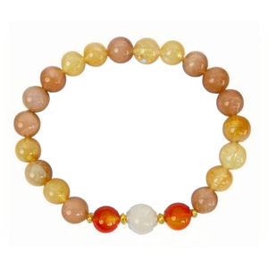 Pulsera <span class=keywords><strong>de</strong></span> piedras preciosas naturales hecha a mano, joyería <span class=keywords><strong>de</strong></span> cuentas <span class=keywords><strong>de</strong></span> cristal mixto para mujer, pulsera elástica <span class=keywords><strong>de</strong></span> equilibrio <span class=keywords><strong>de</strong></span> Chakra - Product Image 1