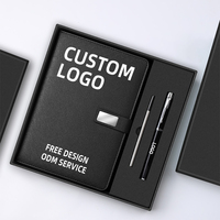 Ensemble de carnets de planification personnalisés en vente directe, stylo avec logo personnalisé, boîte cadeau pour cadeaux d'entreprise