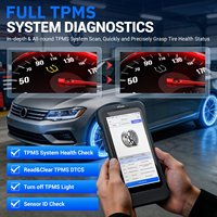 Outil de programmation TPMS XTOOL TP380, scanner 2 en 1, lecteur de code OBD2, outil de diagnostic du moteur, TCM, ABS, Airbag, EPB, 5 systèmes, avec 13+ fonctions de réinitialisation