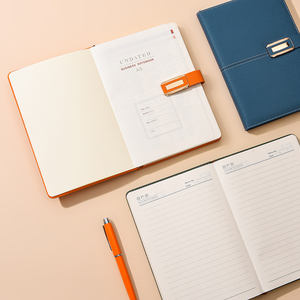 थोक प्रचार लक्जरी उपहार pi नोटबुक उपहार सेट व्यवसाय कार्यालय चुंबकीय डायरी ए 5 जर्नल पेन और थर्मोस बॉक्स सेट के साथ - Product Image 5