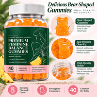 Gummies Équilibre Hormonal pour le Bien-être Féminin avec Extraits d'Herbes pour l'Éclat de la Peau, la Stabilité de l'Humeur et la Vitalité Quotidienne