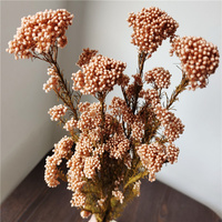 Getrocknete konservierte Blumen für Kunst handwerk Gebleichte Farbe Reisblume für Blumen arrangement Blumenstrauß Hochzeit
