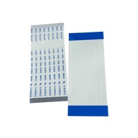 Cable Plano Flexible FFC FPC AWM20624, Paso de 1.0 mm, Longitud Personalizada, Tipo de Cable Plano de Doble Cara para Pantalla LCD