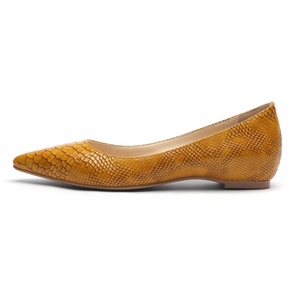 Newest Women's <b>Flats</b> <b>Pointed</b> <b>Toe</b> <b>Flats</b> Pumps Snakeskin Grain Print Loafers Walking Dress Office Classic Comfortable <b>Flats</b> - Product Image 4
