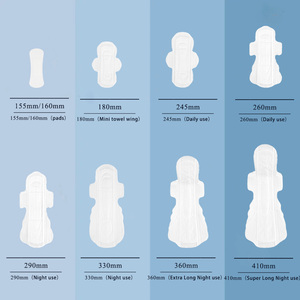 Serviettes hygiéniques jetables en coton biologique pour femmes, biodégradables, super absorbantes, avec ailettes, vente en gros OEM - Product Image 2