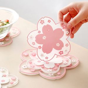Hot Sale Coaster Soft Pvc Multi-Use Flower <b>Trivet</b> Mat Durable for Gifts - Product Image 3